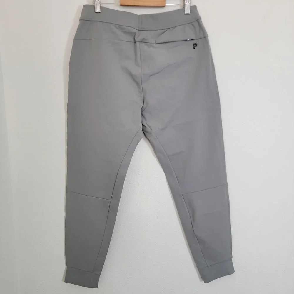 Public Rec Men Grey Athletic Performance Jogger Pant Slim Fit Pockets 30x30 EUC